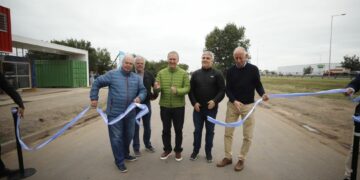 Habilitaron el pavimento de otro tramo de colectora externa