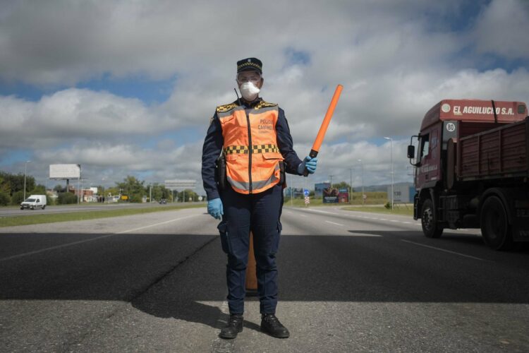 Consejos de la Policía Caminera ante la situación climática