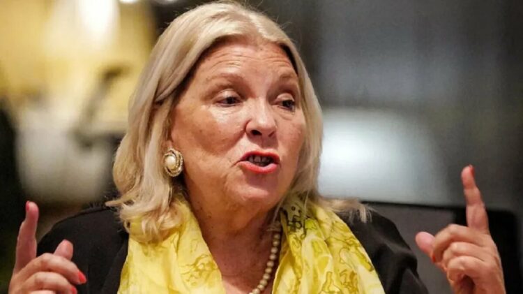 Carrió confirmó su candidatura a presidenta bajo el paraguas de Juntos por el Cambio