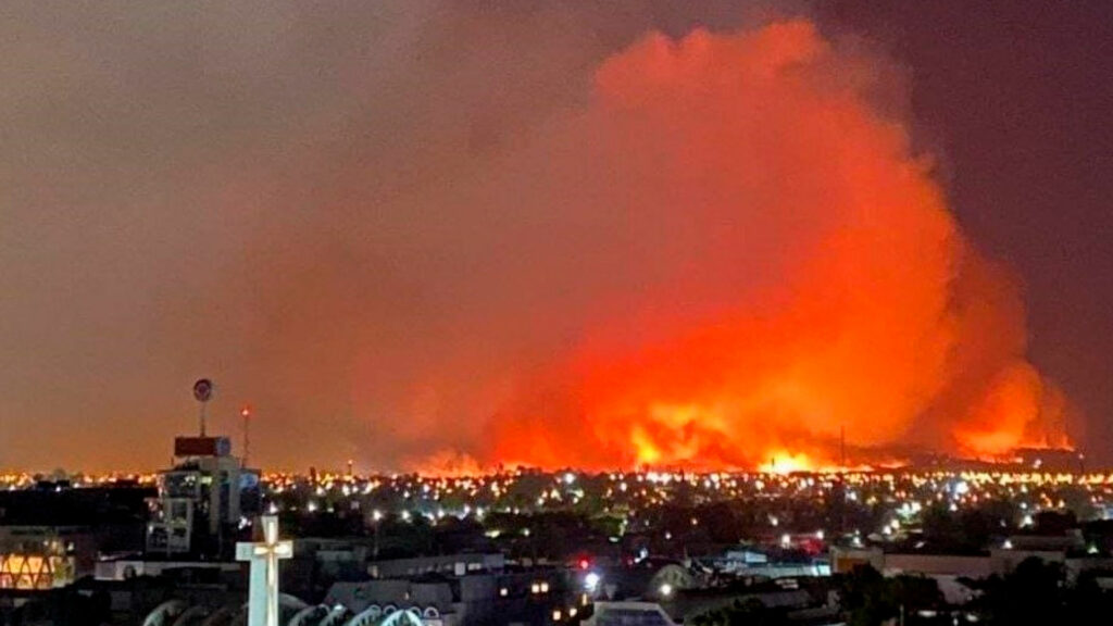 El Ministerio de Ambiente de la Nación envió 50 brigadistas para combatir el fuego El Ministerio de Ambiente de la Nación envió 50 brigadistas para combatir el fuego