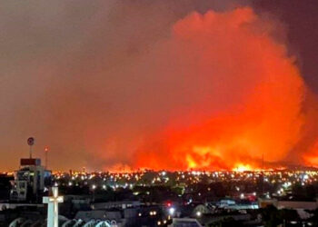 El Ministerio de Ambiente de la Nación envió 50 brigadistas para combatir el fuego