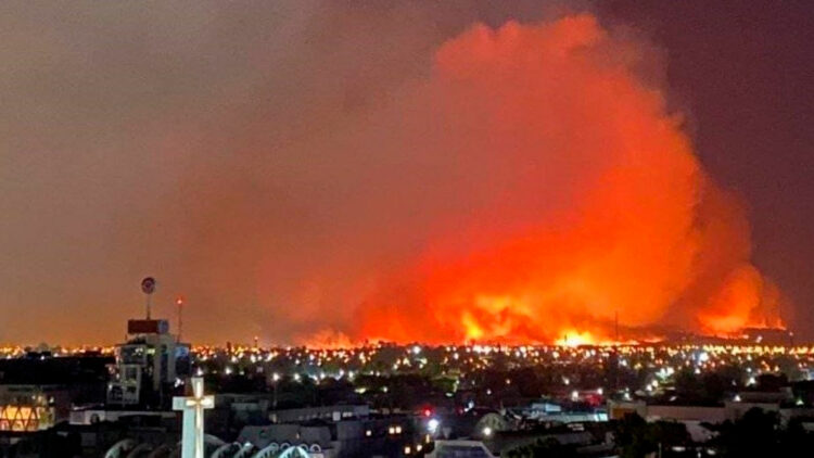 El Ministerio de Ambiente de la Nación envió 50 brigadistas para combatir el fuego