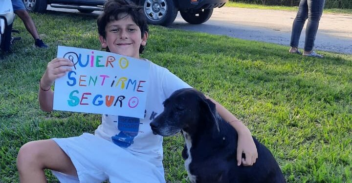 Marcharon en Falda del Carmen en reclamo por más seguridad