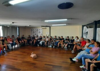 Comenzaron hoy los cursos de RCP y Primeros Socorros Urbanos en barrio Observatorio