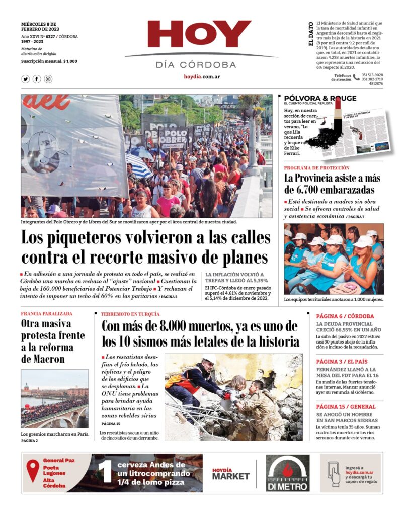 Portada 08.02.2023 Portada 08.02.2023
