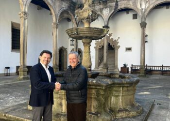 Schiaretti firmó en España el hermanamiento del Camino de Brochero con el de Santiago de Compostela