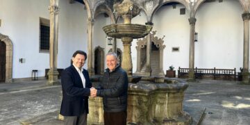 Schiaretti firmó en España el hermanamiento del Camino de Brochero con el de Santiago de Compostela