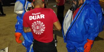 Controlaron una fuga de amoníaco en un comercio avícola de Villa Retiro