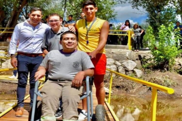 Se inauguró el primer balneario accesible para personas con discapacidad en Cura Brochero