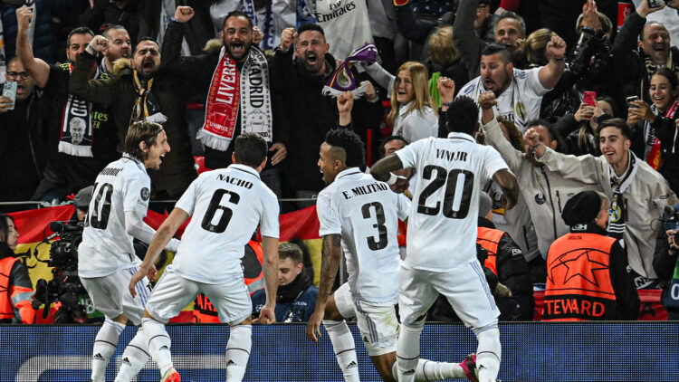 Real Madrid goleó a Liverpool