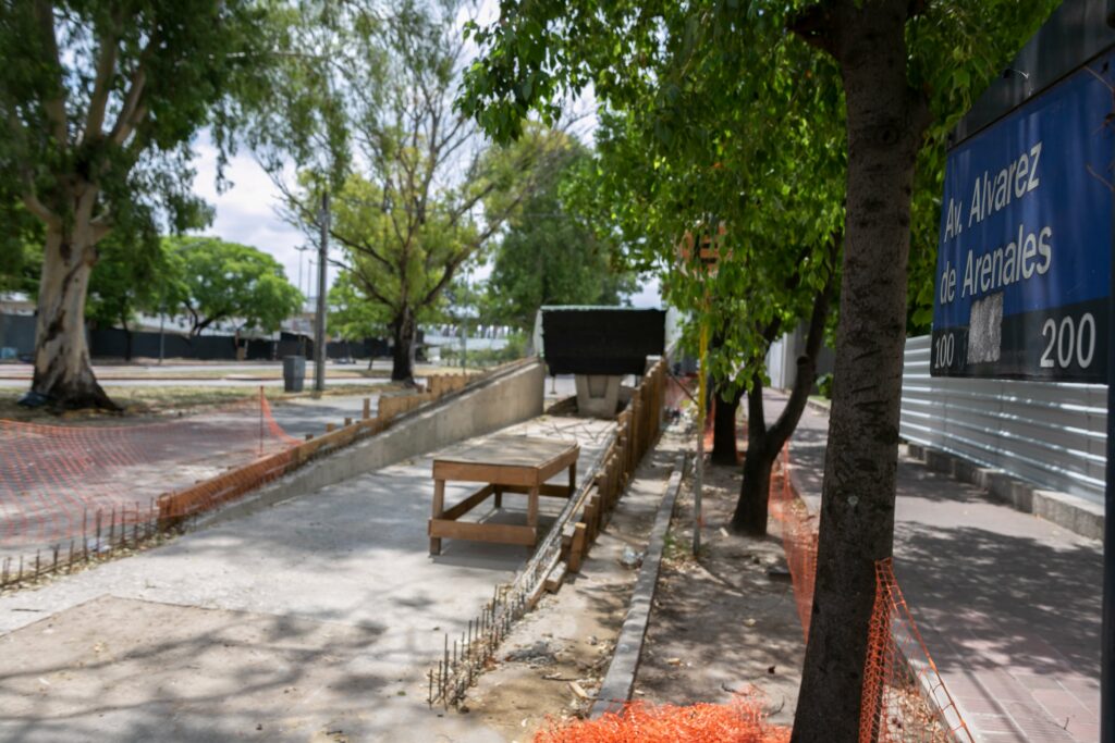 Están próximos a finalizar los tres accesos por los que se ingresará a la Ciclovía Elevada