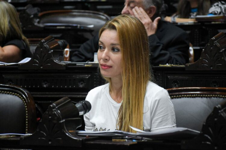La diputada nacional del Frente de Todos, Gabriela Estévez