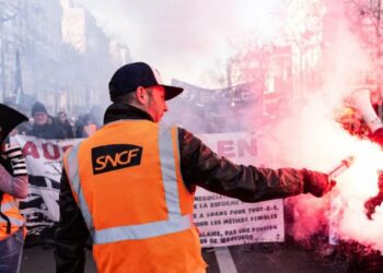 Huelga ferroviaria en Francia