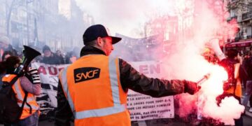 Huelga ferroviaria en Francia