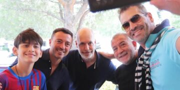 En su visita a Córdoba, Larreta se reunió con De Loredo, Juez y Negri