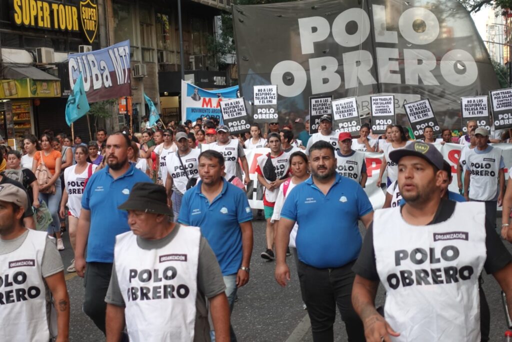Volvieron a protestar contra los recortes en el Potenciar Trabajo