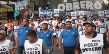 Volvieron a protestar contra los recortes en el Potenciar Trabajo