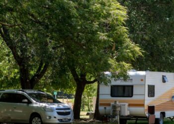 El camping San Martín ofrece un espacio para motorhomes