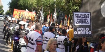 Amplio operativo policial para limitar las protestas piqueteras