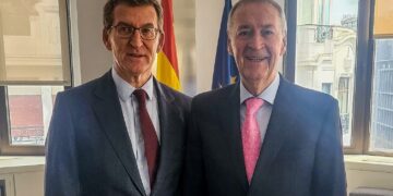 Schiaretti dialogó con el presidente del Partido Popular