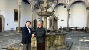 Schiaretti inició una gira institucional en España