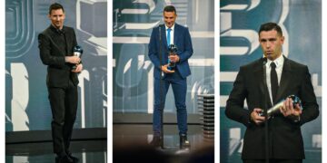 Una noche celeste y blanca en París