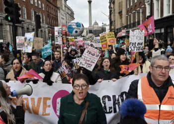 Histórica huelga en Reino Unido