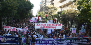 Masivo reclamo de justicia en el 8M por las víctimas de femicidios