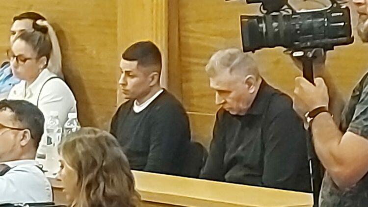 Roque Bonaldi (derecha) asumió la completa autoría del homicidio y pidió perdón.