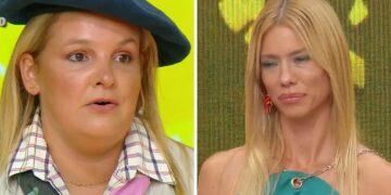 Una productora porcina puso a Nicole Neuman en una incómoda situación