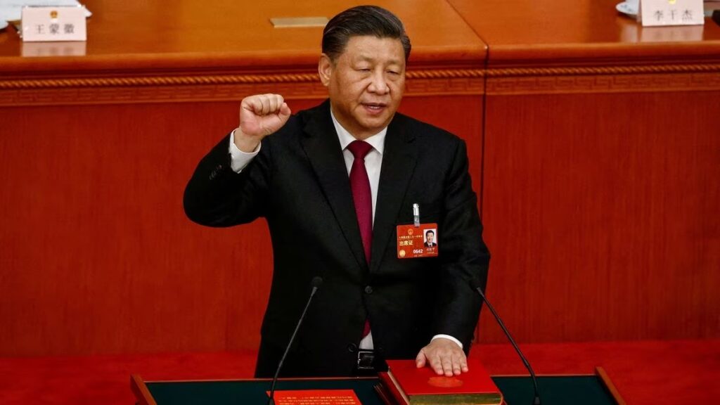 Xi Jinping firmó su tercer mandato como presidente de China