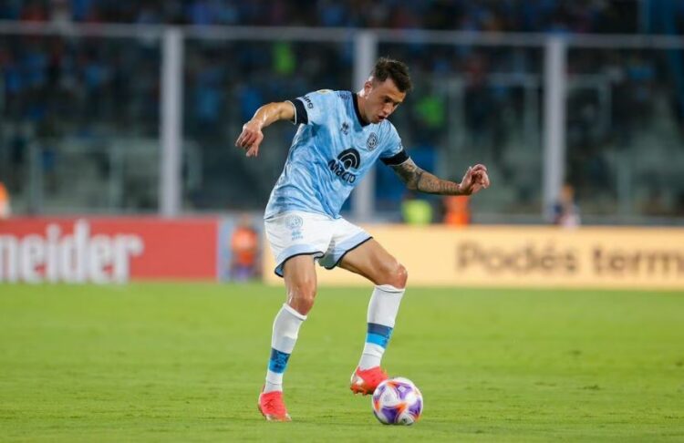 Belgrano confirmó la lesión de Compagnucci y tendrá un cambio obligado ante Godoy Cruz