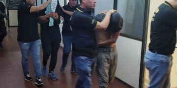 Nueve personas fueron detenidas por el robo comando a la familia de Fabricio Coloccini