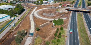 Avanzan las obras en los distribuidores San Carlos y San Antonio