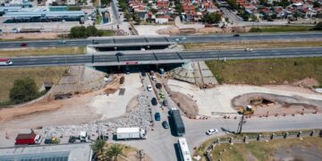 Redireccionan el tránsito por obras viales en el distribuidor Capdevila