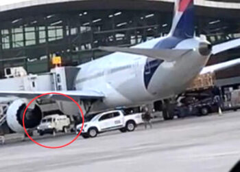 Tiroteo en el aeropuerto de Santiago de Chile: intentaron robar un camión de caudales y hay dos muertos