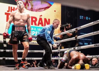 Maravilla Martínez debutó en el Luna Park y ganó por nocaut