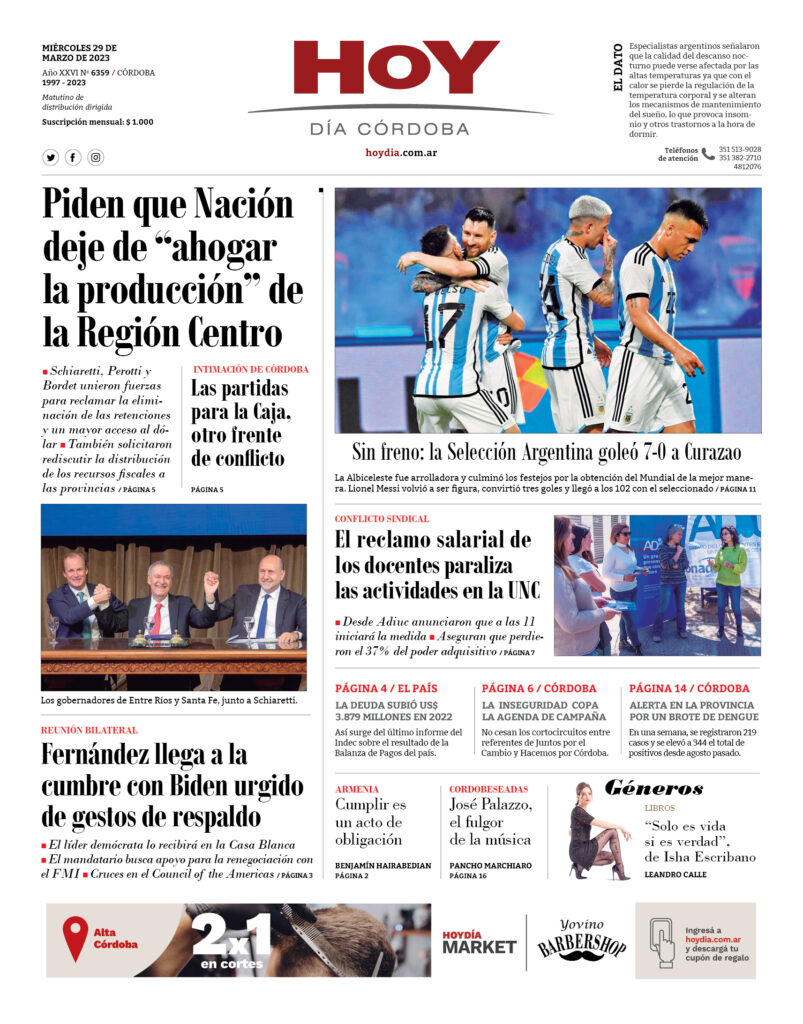Portada 29.03.2023 Portada 29.03.2023