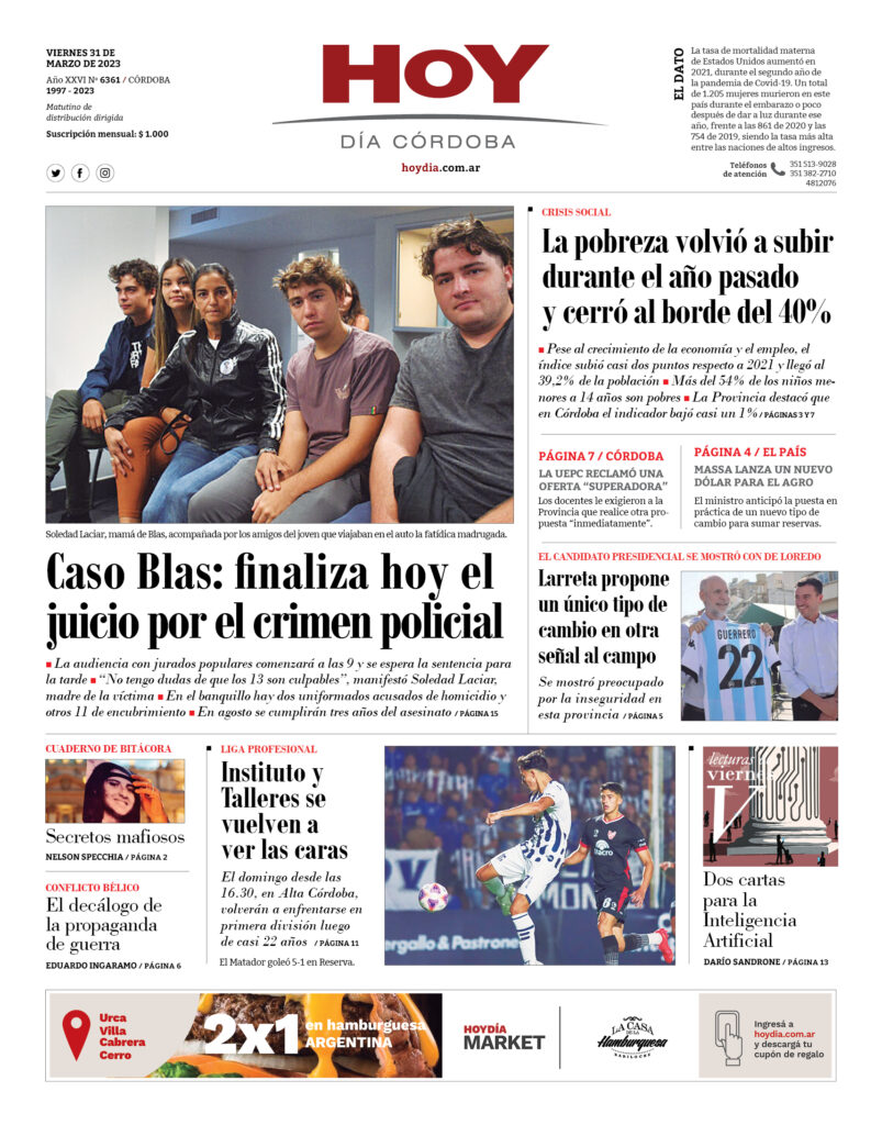Portada 31.03.2023 Portada 31.03.2023