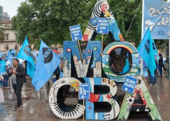 Masiva adhesión en la primera jornada del paro de docentes, que continúa hoy