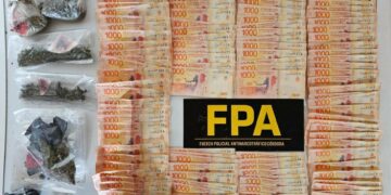 La FPA detuvo a nueve personas e incautó más de $5.000.000