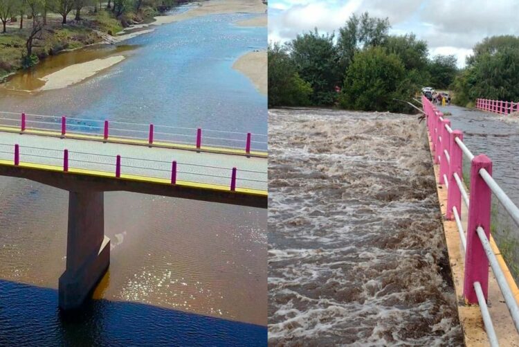 Tras la creciente del Río Quillinzo, se destinaron 6 millones de pesos para obras de reparación