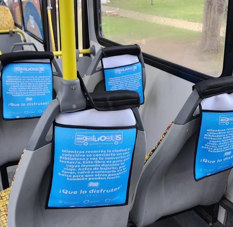 Los pasajeros de la línea A1 de Tamse podrán leer un libro durante su viaje