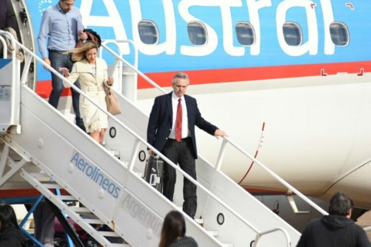 Alberto Fernández arribó a Estados Unidos para reunirse con Joe Biden