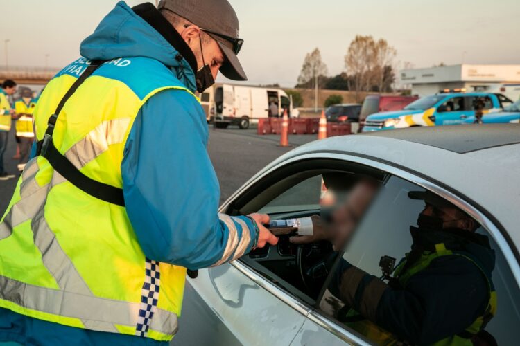 Controles de alcoholemia federales en todo el país