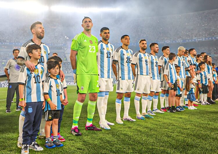 La Selección Argentina alcanzó el primer puesto en el ranking FIFA