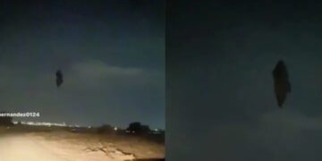 Captaron a una “bruja” levitando en el aire