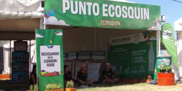 Ecosquín: El famoso festival genero un espacio de separación de residuos