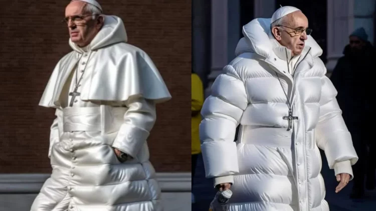 Cómo usaron inteligencia artificial para crear estas fotos virales del Papa Francisco