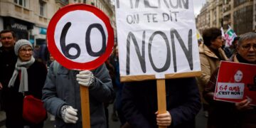 Una masiva protesta paralizó Francia en contra de la reforma de las pensiones
